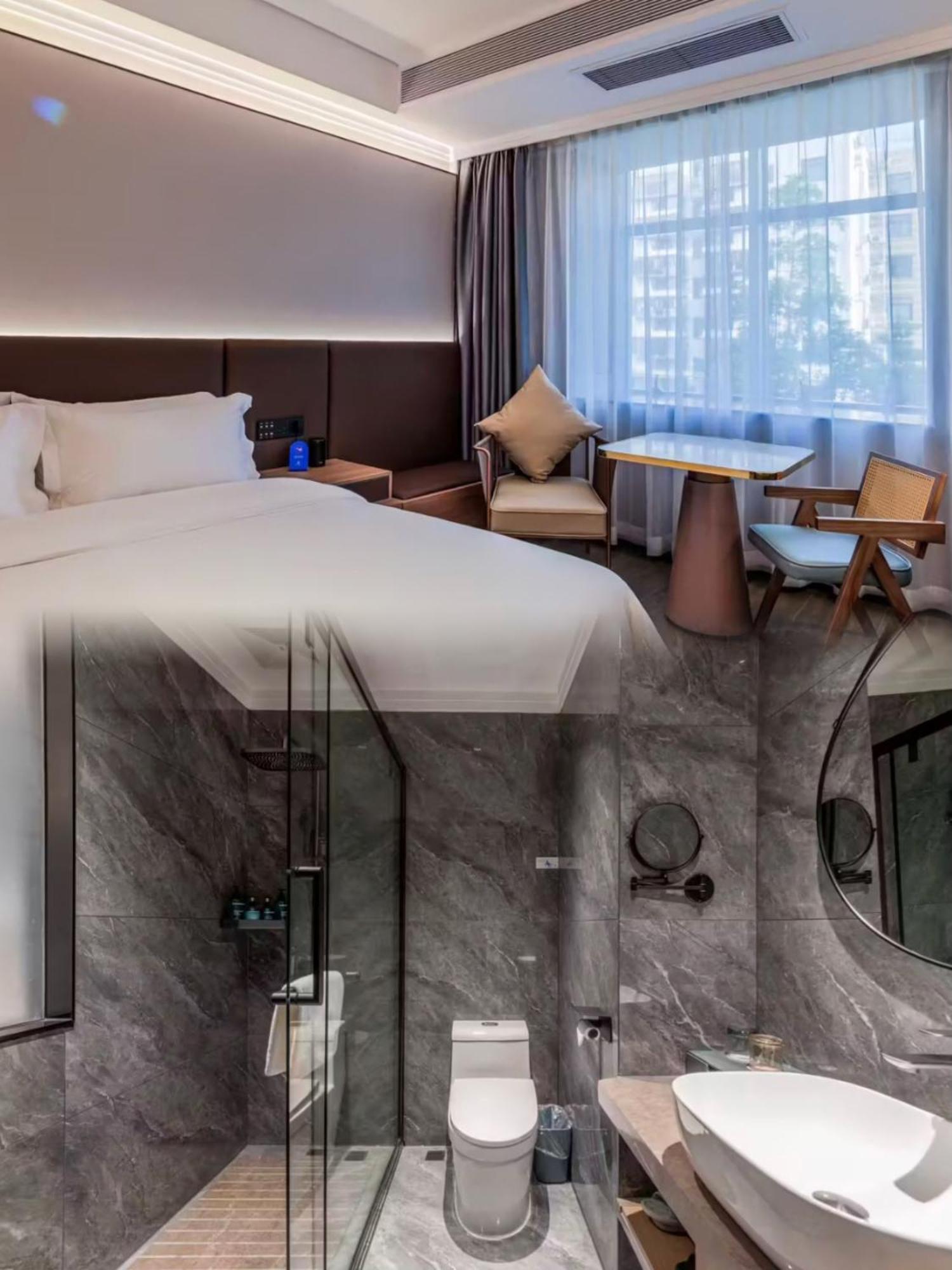 Luyue Hotel Movie Hotel Huaqiangbei Convention And Exhibition Center Branch Шэньчжэнь Экстерьер фото